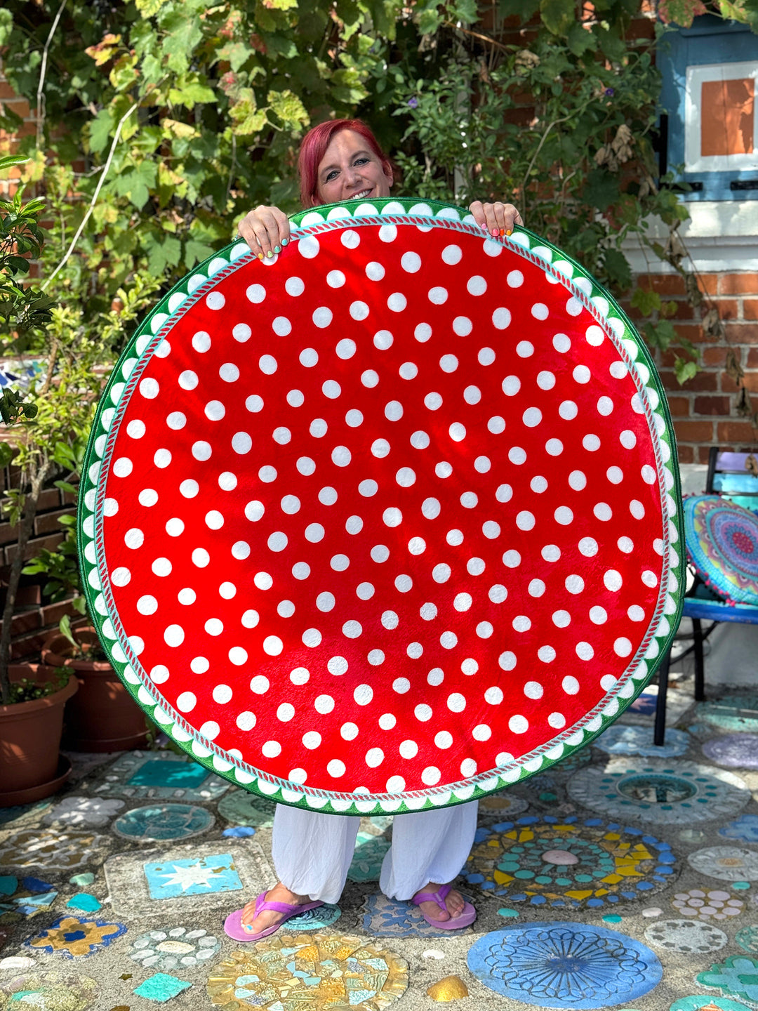 Teppich Rund - Glückspilz