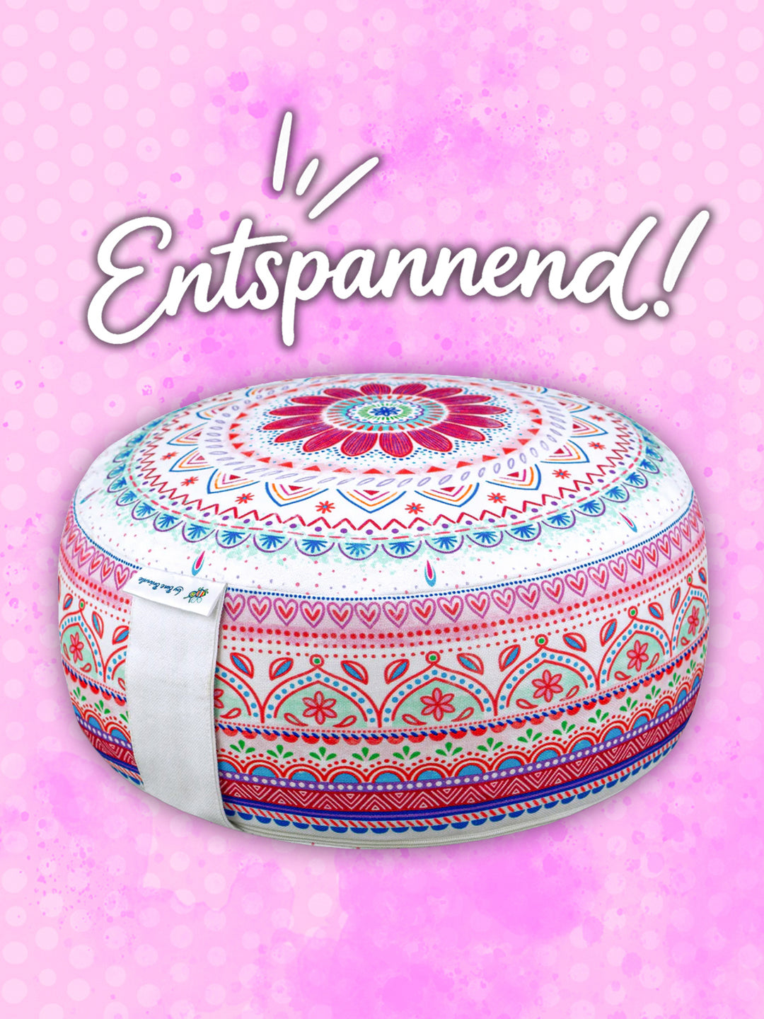 Yogakissen – Mandala Morgentau
