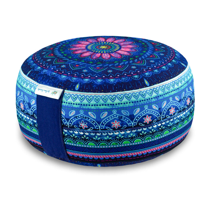 Meditations- und Yogakissen – Mandala Sternennacht