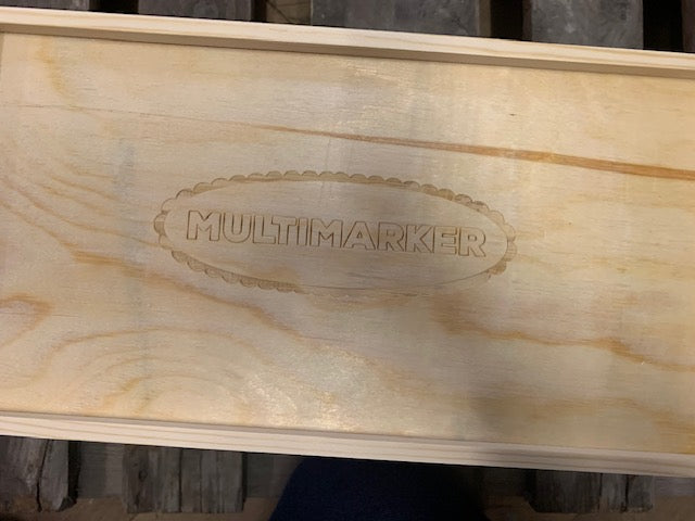 Holzschachtel mit Schiebedeckel B-Ware!