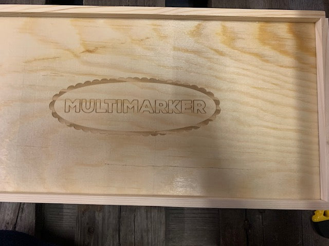 Holzschachtel mit Schiebedeckel B-Ware!