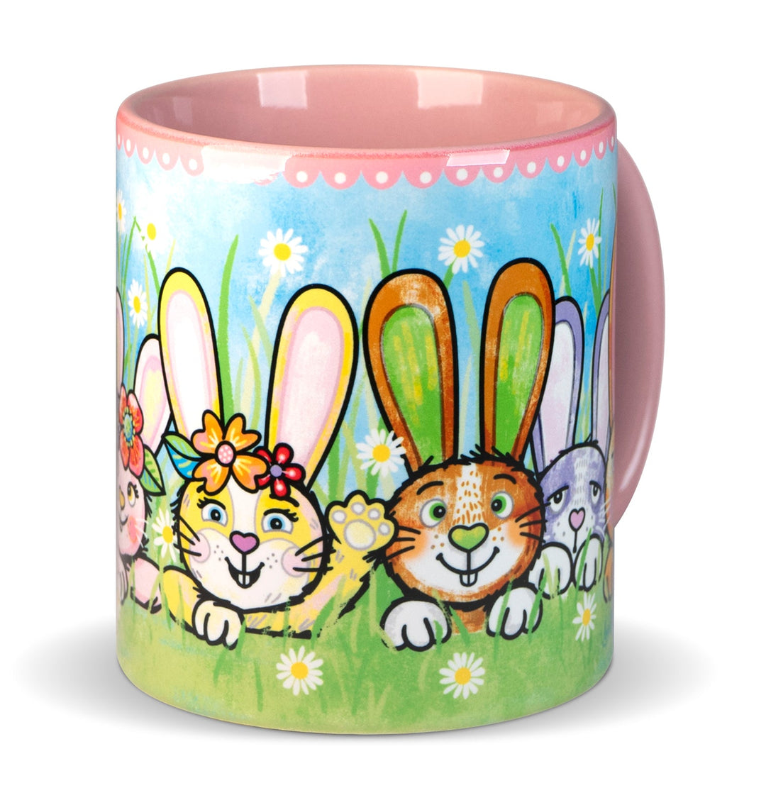Hasenbande-Rosa - Tasse