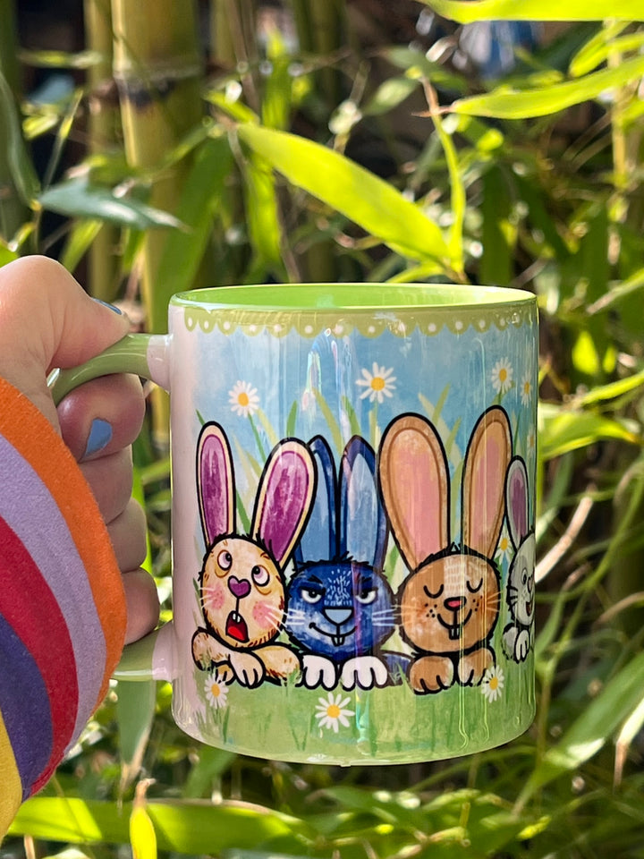 Hasenbande-Grün - Tasse