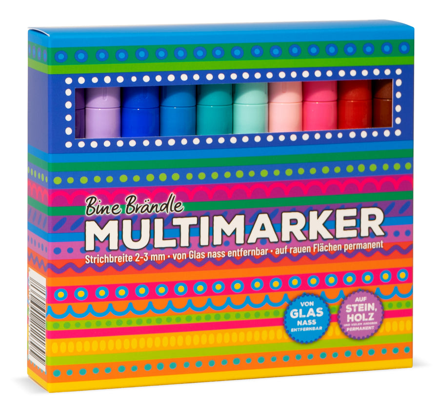 MULTIMARKER 20er Set Vorderseite