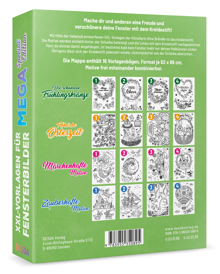 XXL-VORLAGEN FÜR FENSTERBILDER MEGA Special Edition