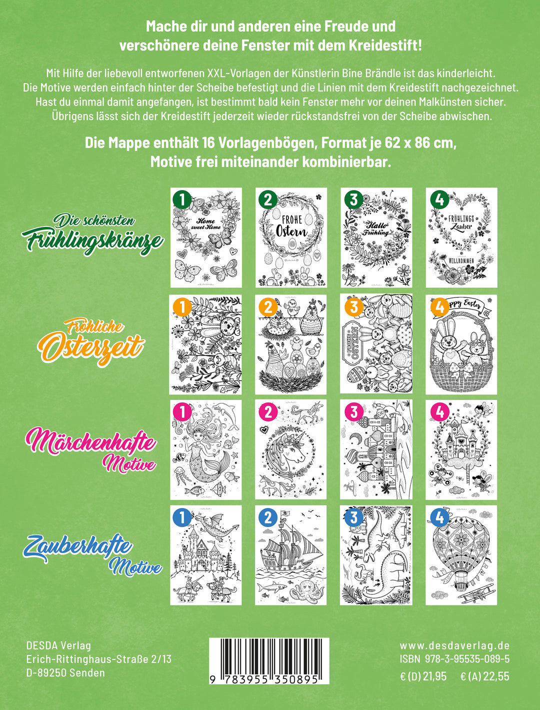 XXL-VORLAGEN FÜR FENSTERBILDER MEGA Special Edition