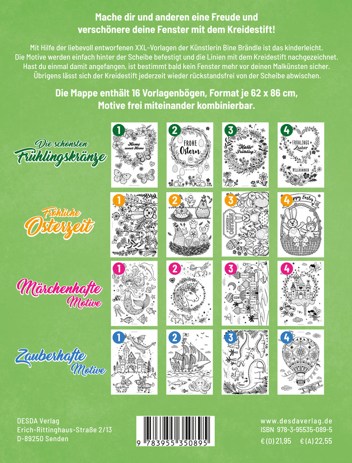 XXL-VORLAGEN FÜR FENSTERBILDER MEGA Special Edition