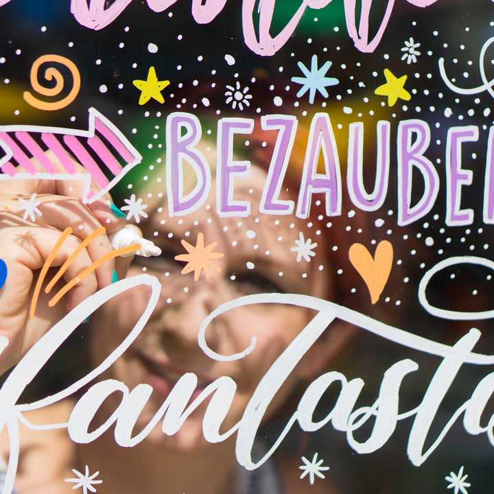 "XXL Vorlagen für Fensterbilder Die schönsten Sprüche für Dich" Innenansicht