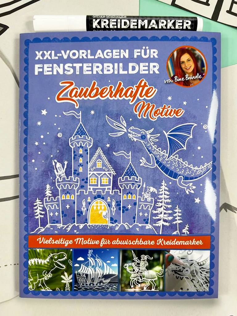 XXL-VORLAGEN FÜR FENSTERBILDER Zauberhafte Motive