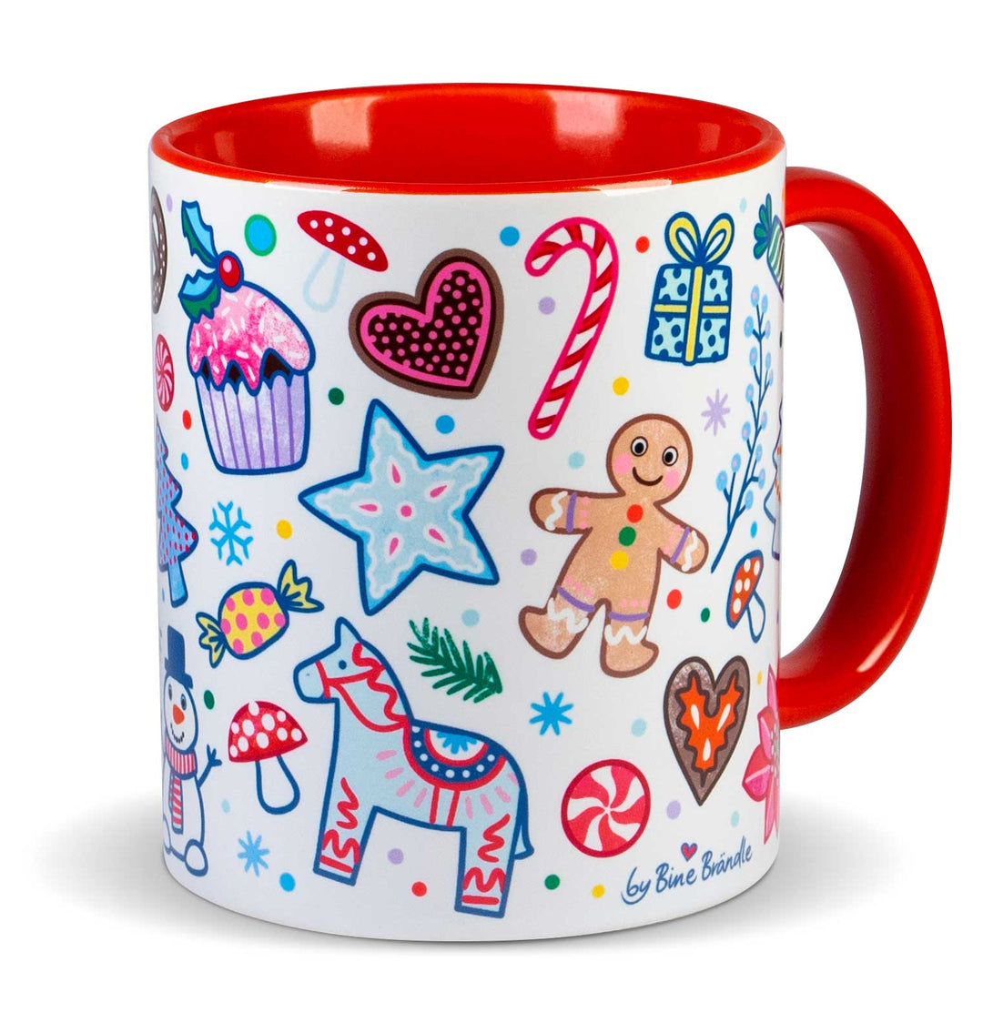 Weihnachtskonfetti - Tasse